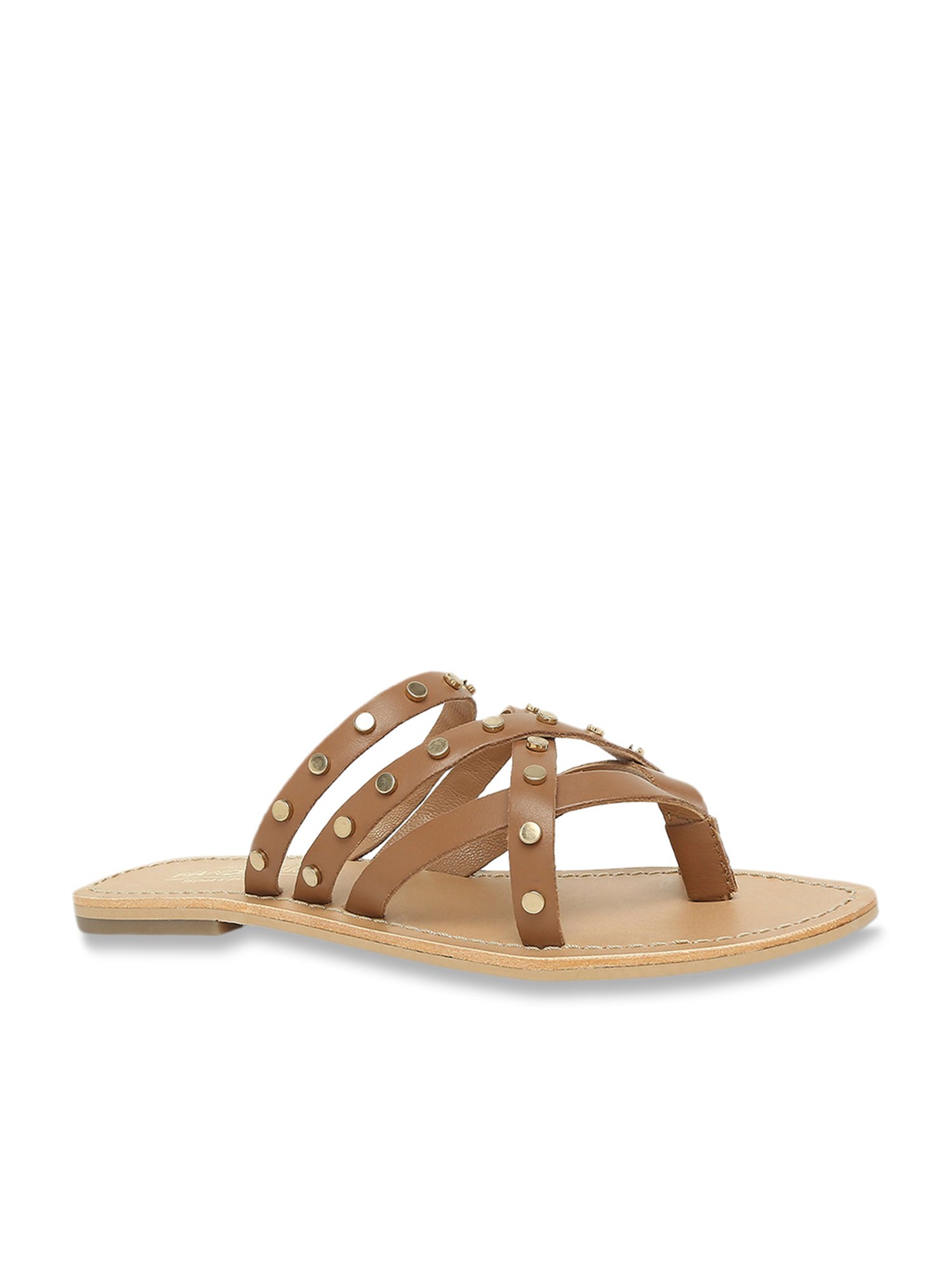 Tao Paris Women's Capri Tan Thong Sandals