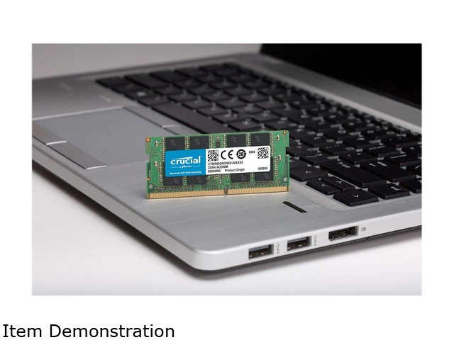 Crucial 32GB (2 x 16GB) DDR4 2666MHz DRAM (Notebook Memory) CL19 1.2V DR SODIMM (260-pin) CT2K16G4SFD8266