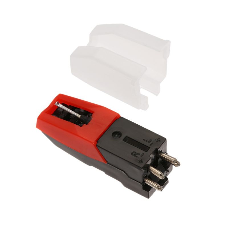 1 Pc Vinyl Recorder Cartridge with Needle Stylus Replacement for Record Player w/ Protect Cover