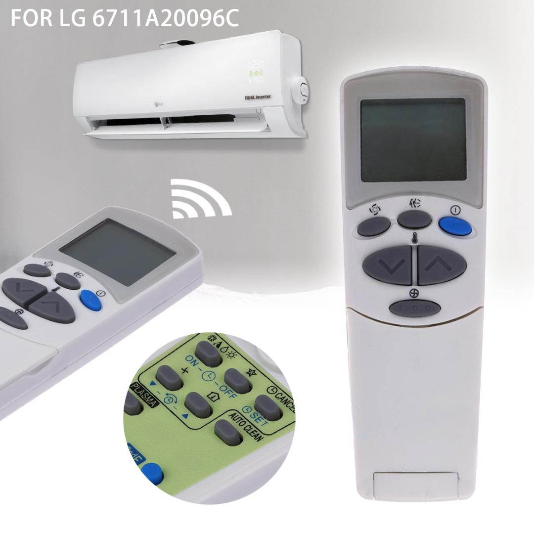 Dedicated Replacement LCD Air Remote Control For LG 6711A20096C Air Conditioner