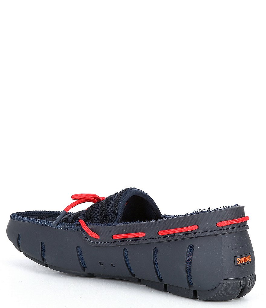 SWIMS Men's Terry Stripe Slip-On Loafers