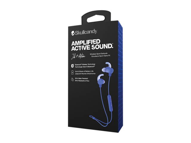 Skullcandy Blue S2JSW-M101 Jib+ Active Wireless Earbuds