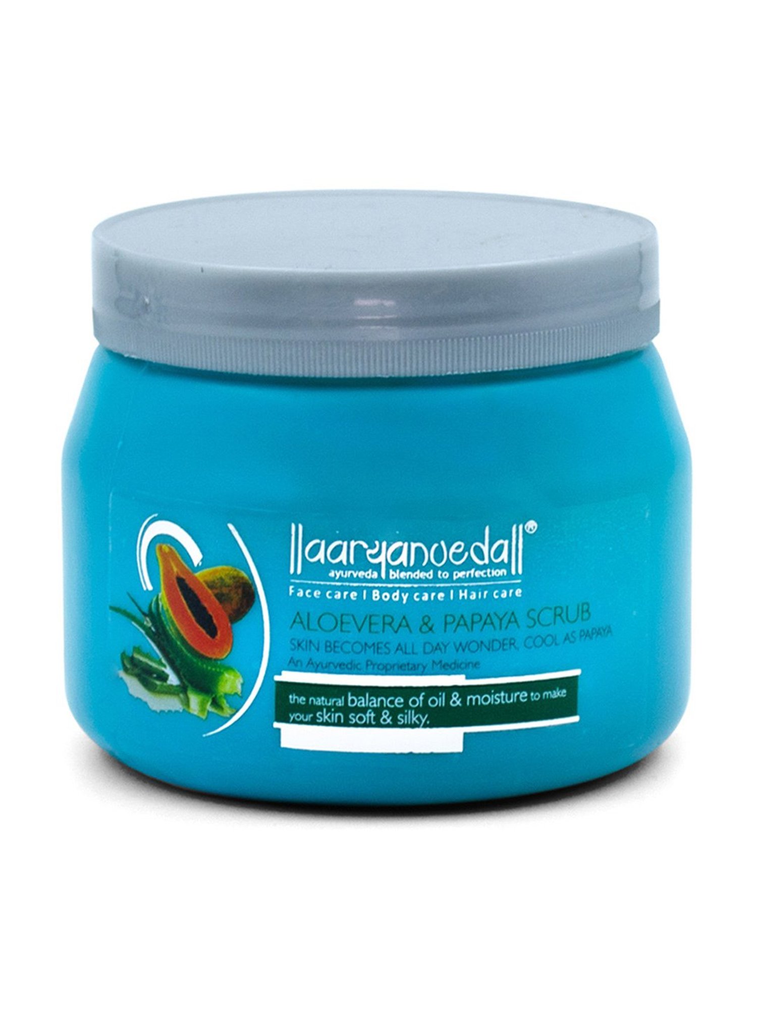 Aryanveda Aloevera and Papaya Face Scrub - 400 ml