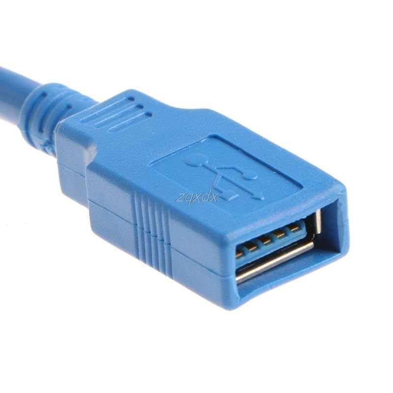 USB3.0 Extension Cable USB 3.0 Cable Male to Female Data Sync Fast Speed Cord Connector for Laptop PC Printer Hard Disk Z07