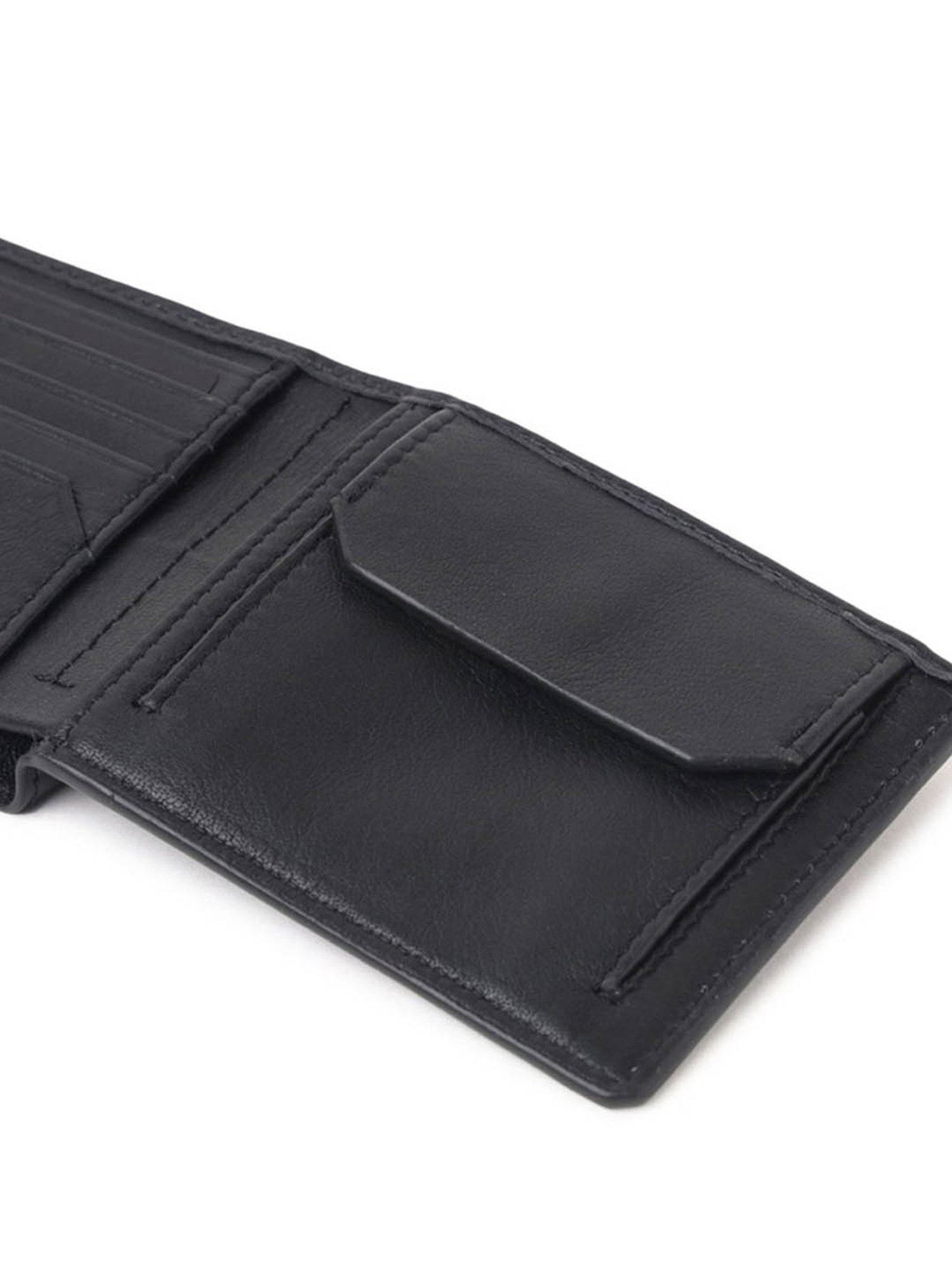 CALVIN KLEIN Black RFID Leather Bi-Fold Wallet