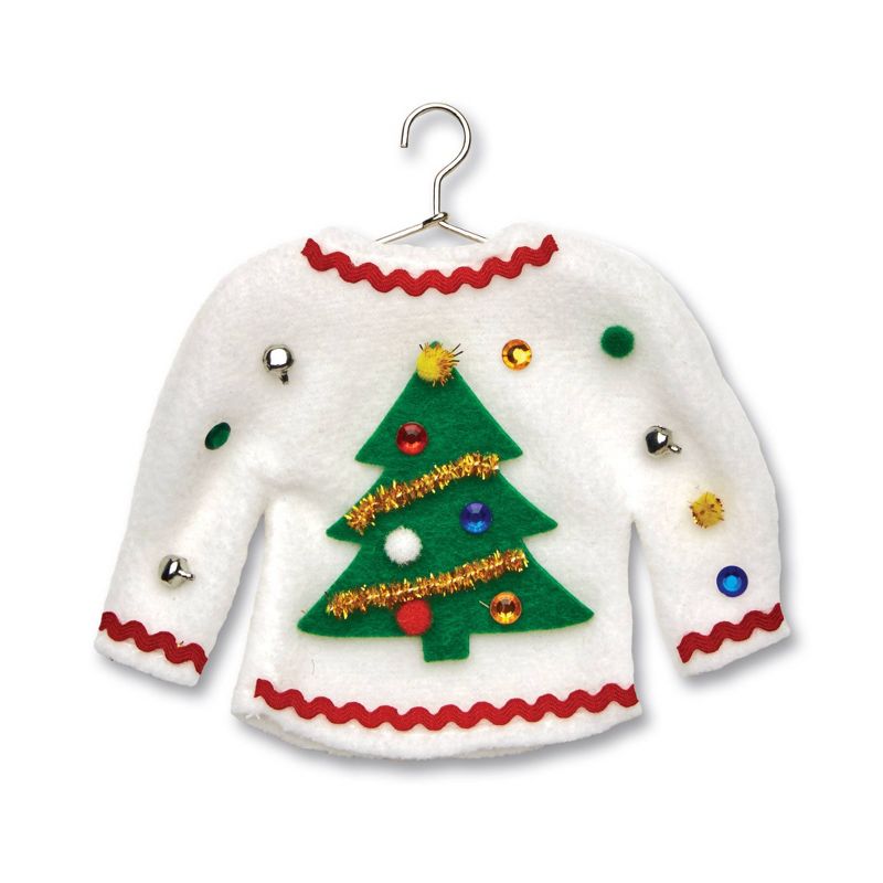 Creativity for Kids Holiday Sweater Ornaments Kit