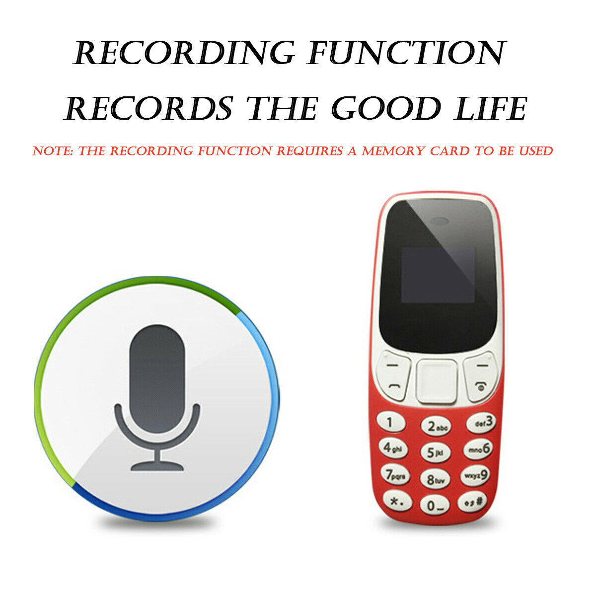 Pocket Mobile Phone High Quality L8STAR BM10 Tiny Mini Mobile Cell Phone Keypad GSM Dual SIM Bluetooth