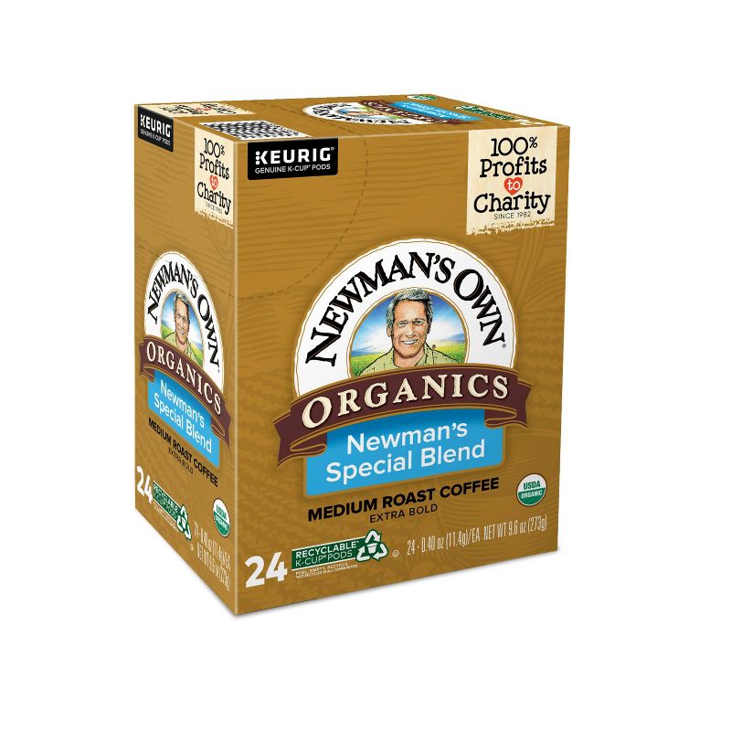 Newman's Own Organics Special - Keurig K-Cup Coffee Pods - Medium Roast - 24ct
