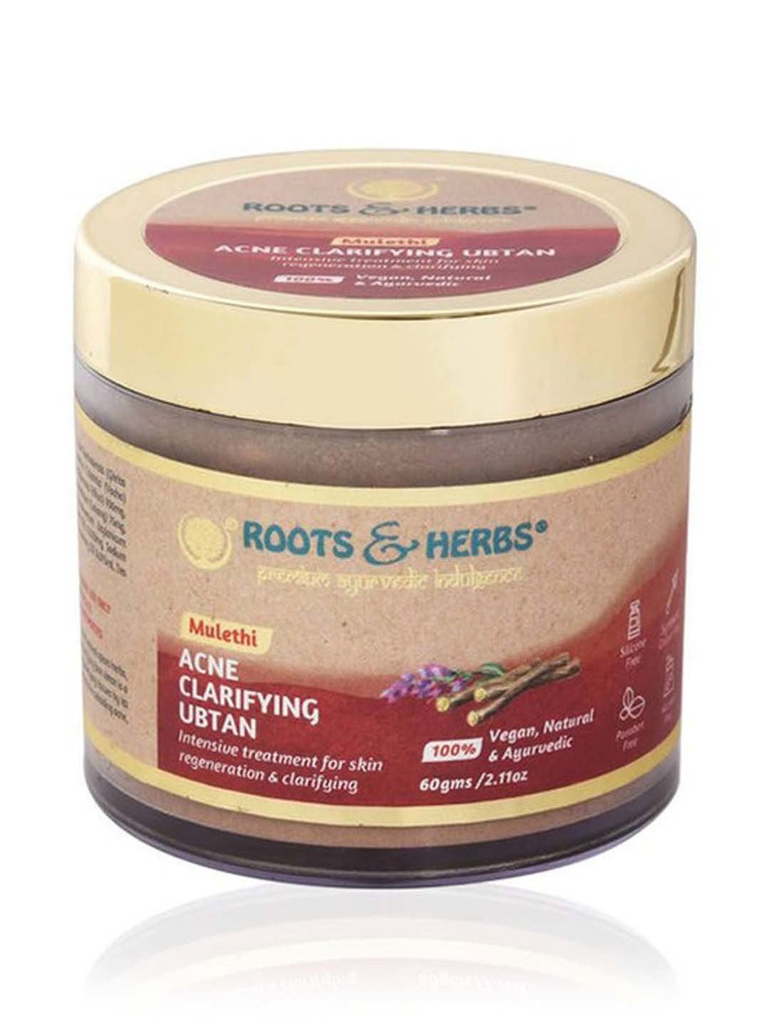 ROOTS AND HERBS Mulethi Acne Clarifying Ubtan and Activator