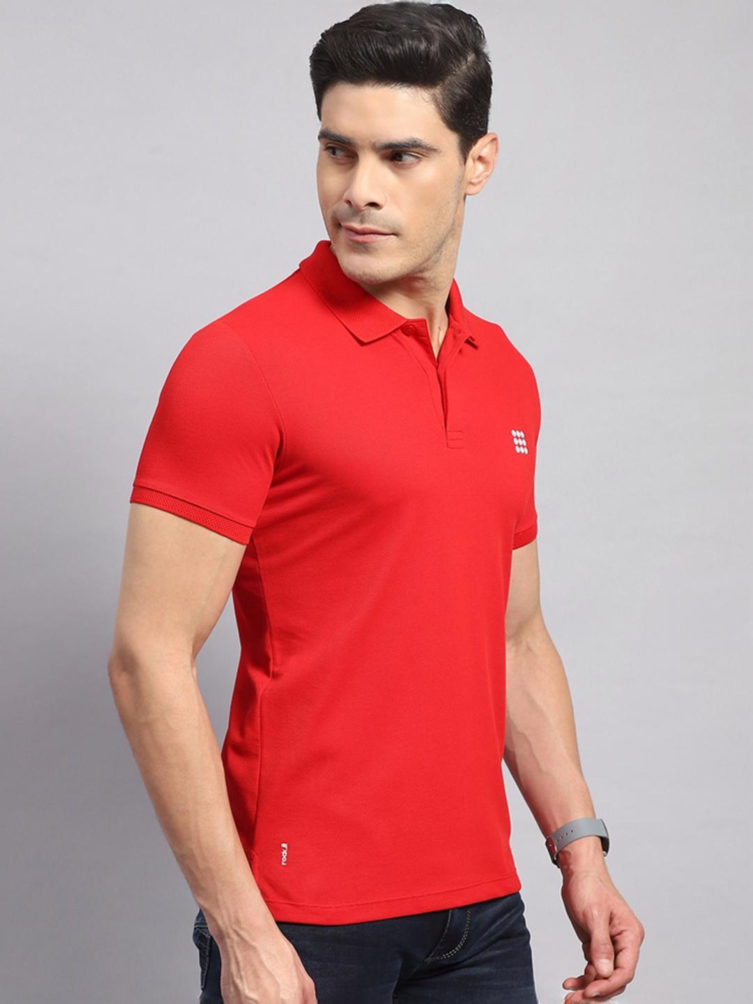 Rock.it Red Regular Fit Polo T-Shirt