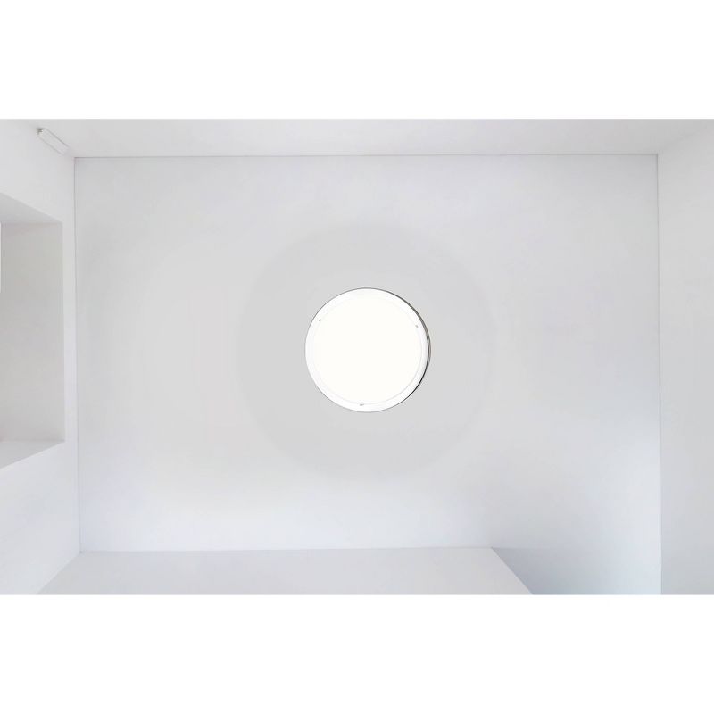 Planet Ceiling Light 11.5" Diameter Matte Nickel - Eglo