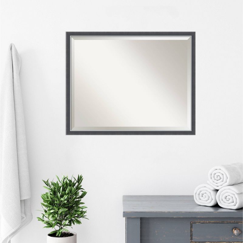 Rectangle Tripoli Vanity Bathroom Mirror Clear - Howard Elliott