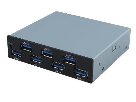 Sedna 3.5" Internal 7-Port USB 3.0 Floppy Bay Hub