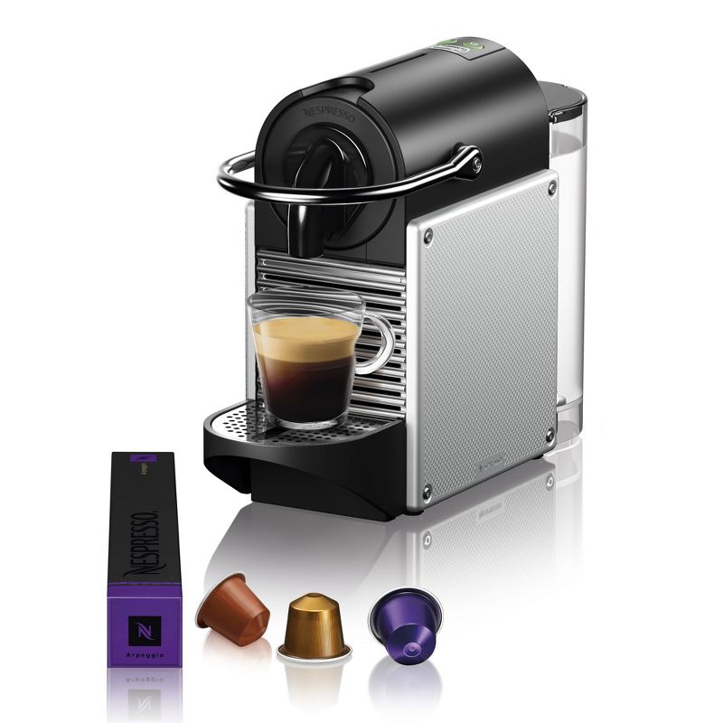 Nespresso Pixie Espresso Machine - Aluminium