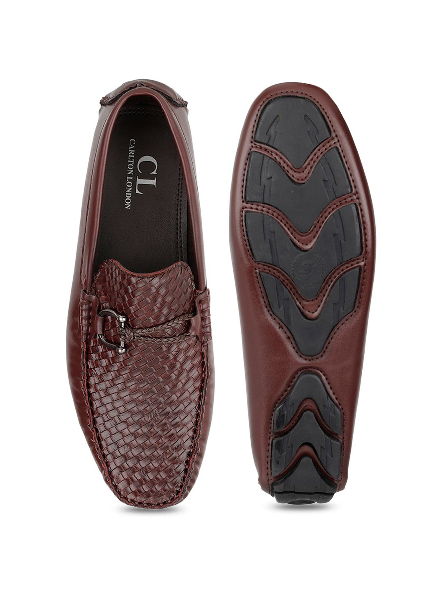 Carlton London Men's Brown Casual Loafers