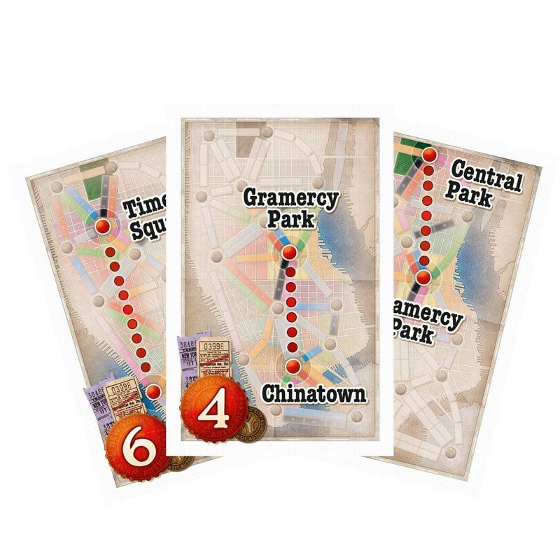 Ticket to Ride Express: New York City 1960 Board Game