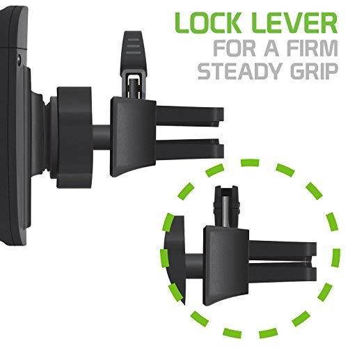 Cellet Air Vent Mount with 360 Degree Rotation and Tightening Knob Holder Compatible to AApple iPhone Xr,Xs Max,Xs,X,SE,8 Plus,8,7 Plus,7,6S Plus,6S,6 Plus,6,5S,5C,5,4S,4,3GS,3G,iPod Touch,iPod Nano