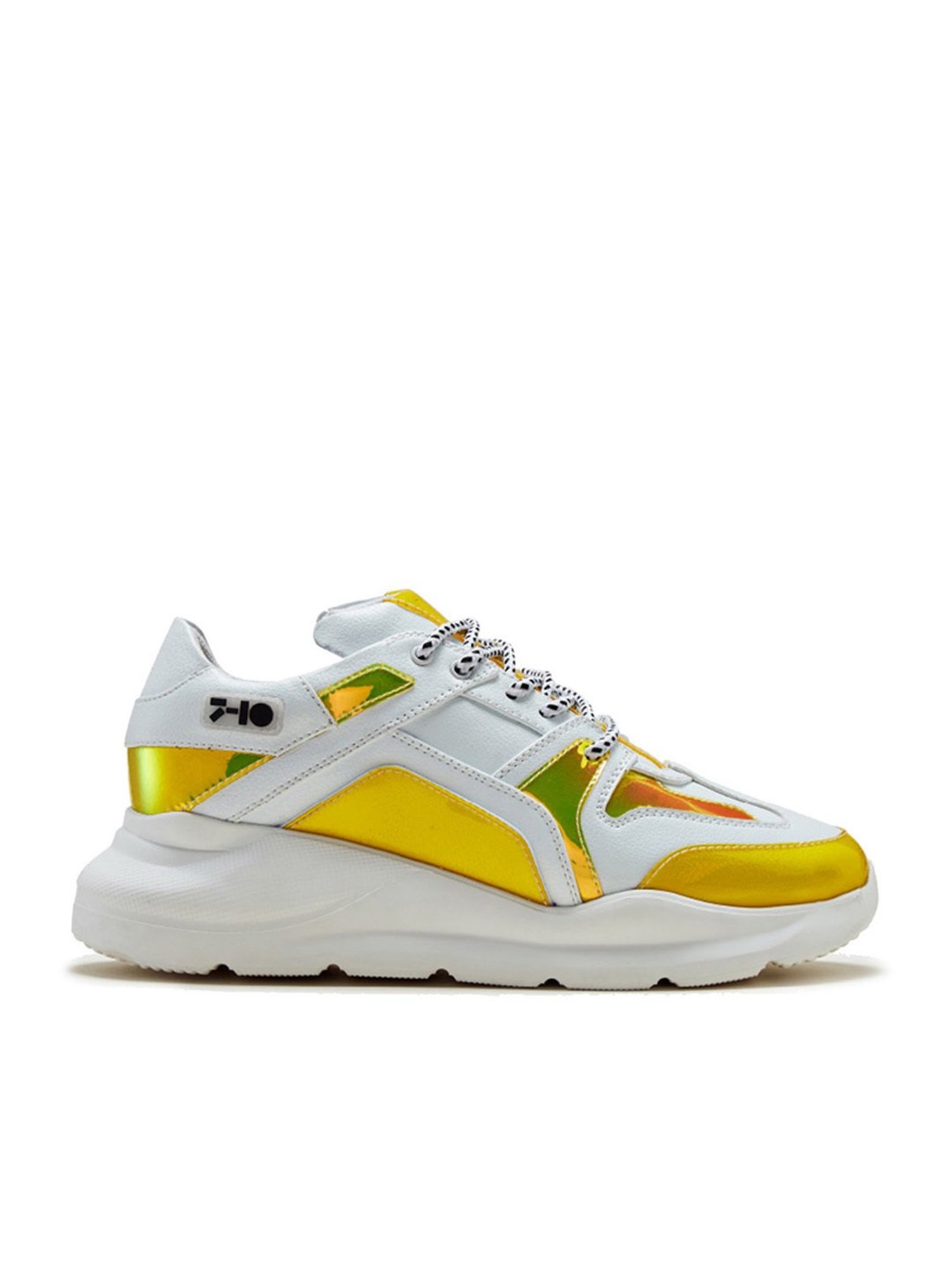 7-10 Women's White & Yellow 307 Summer Collection Sneakers