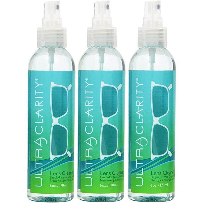 Eyeglass Cleaning 6 oz Spray Bottle 3 Pack