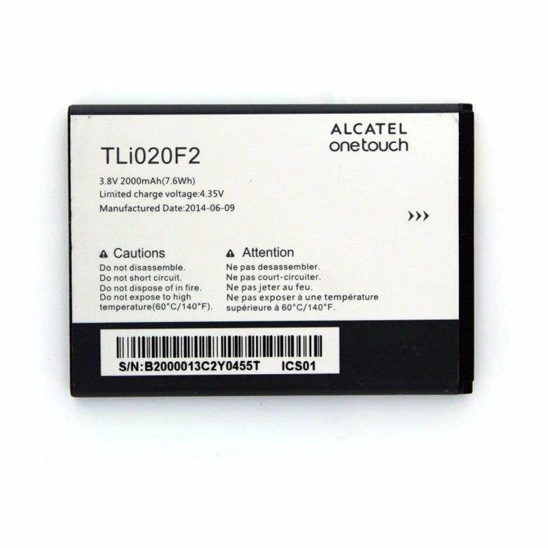 New OEM Alcatel TLi020F2 One Touch Fierce 2 7040N Original Alcatel Battery USA