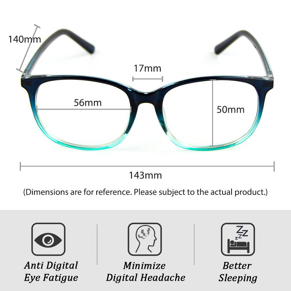 Anti Blue Light Gaming Glasses Computer Blocking UV Protection Filter