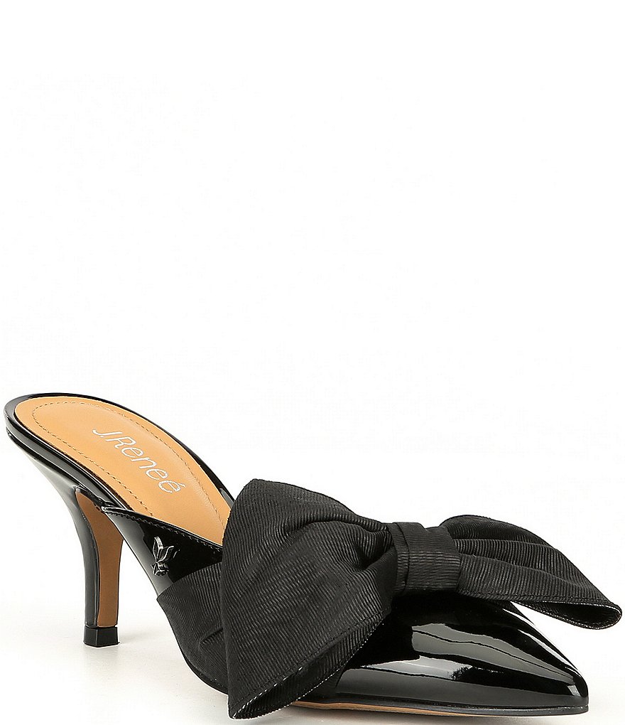 Schutz Sionne Clear Vinyl Pointed Toe Mules