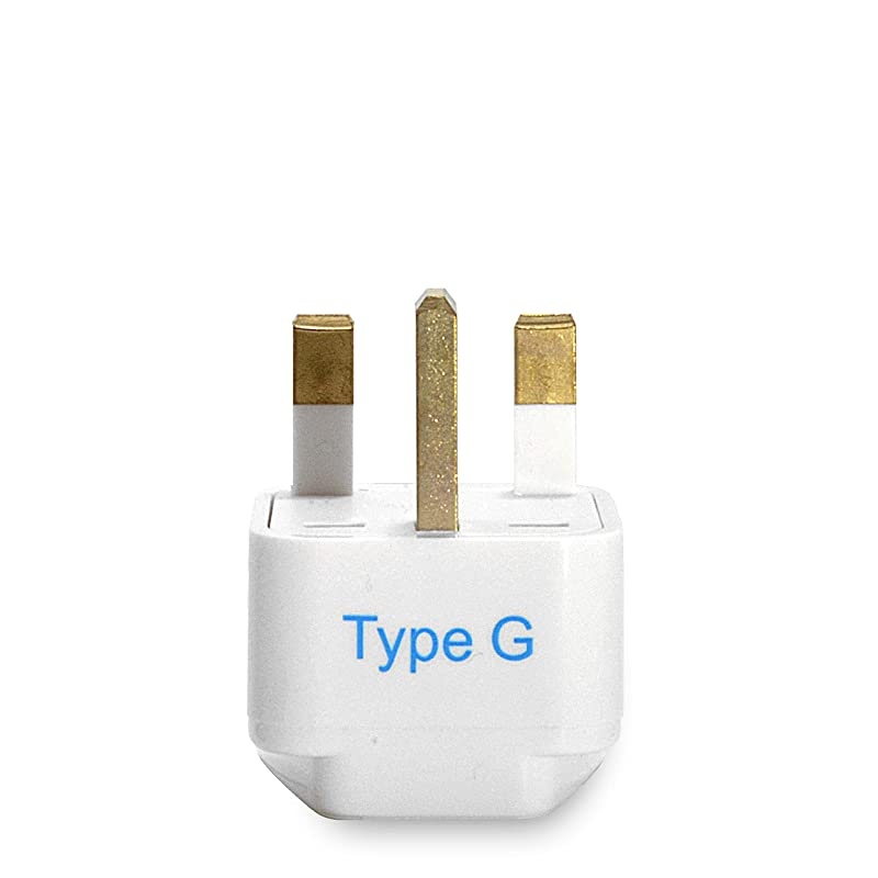 Adapter Plug Set for World Wide International Travel Use Grounded Safe Works with Cell Phones Chargers Batteries Camera and More