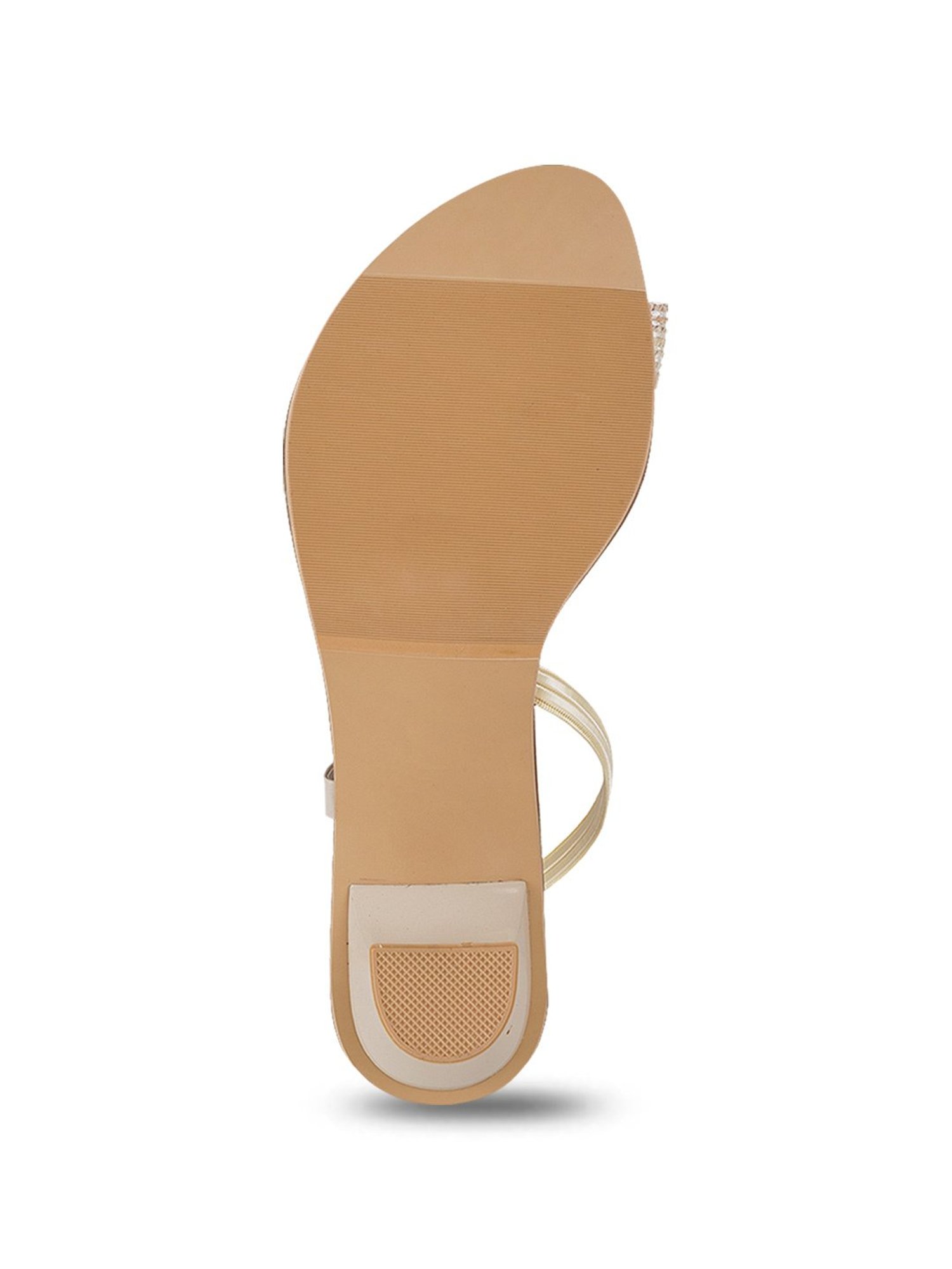 Walkway Women's Gold Toe Ring Sandals