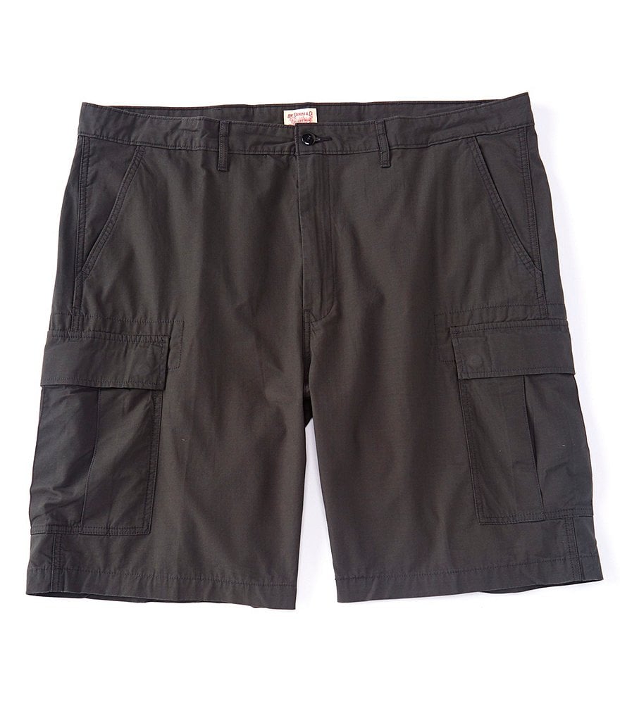 Caribbean Big and Tall 9#double; and 11#double; Inseam Knit Jacquard Shorts