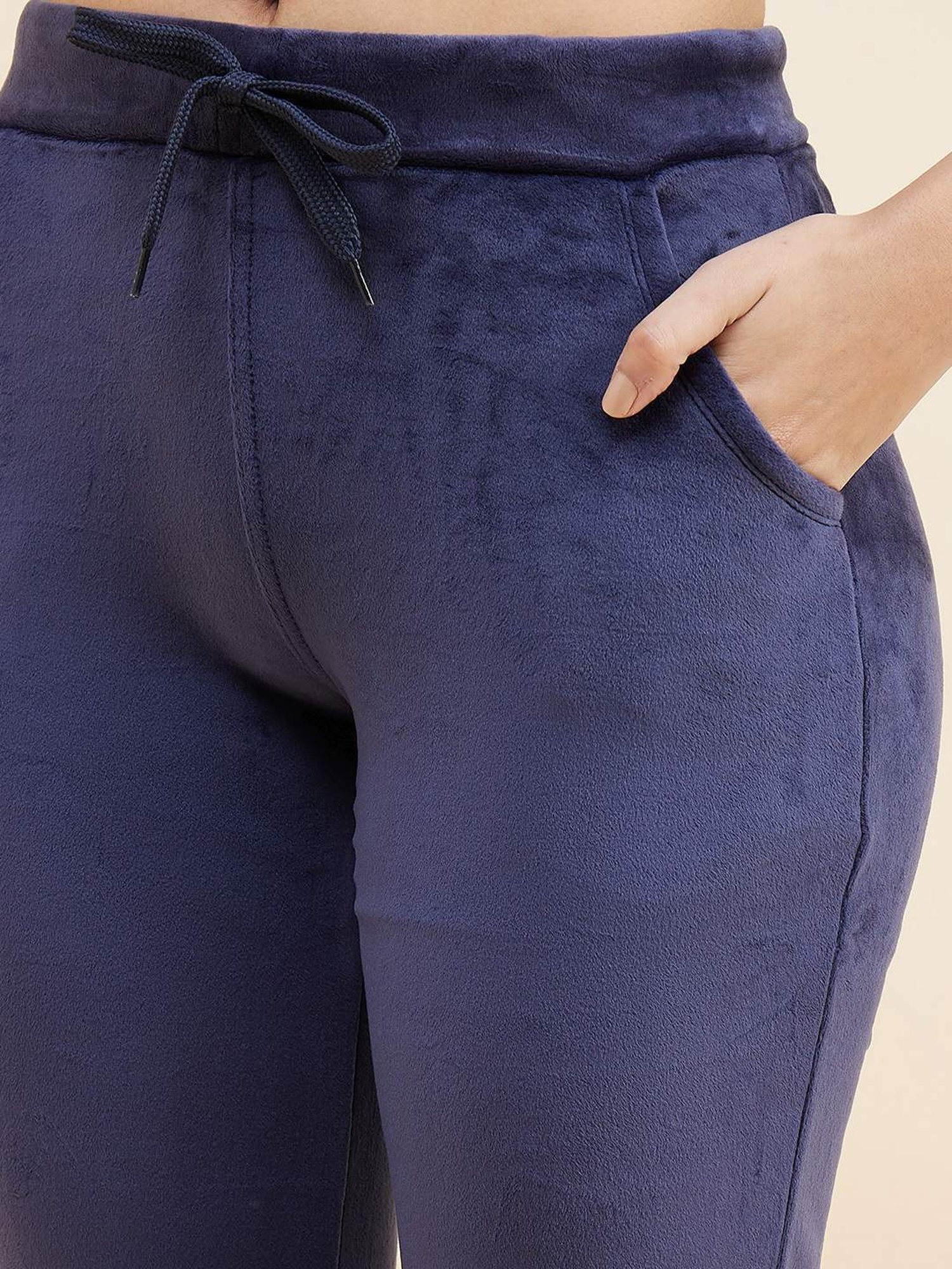 Sweet Dreams Navy Regular Fit Sports Jacket Track Pants Set