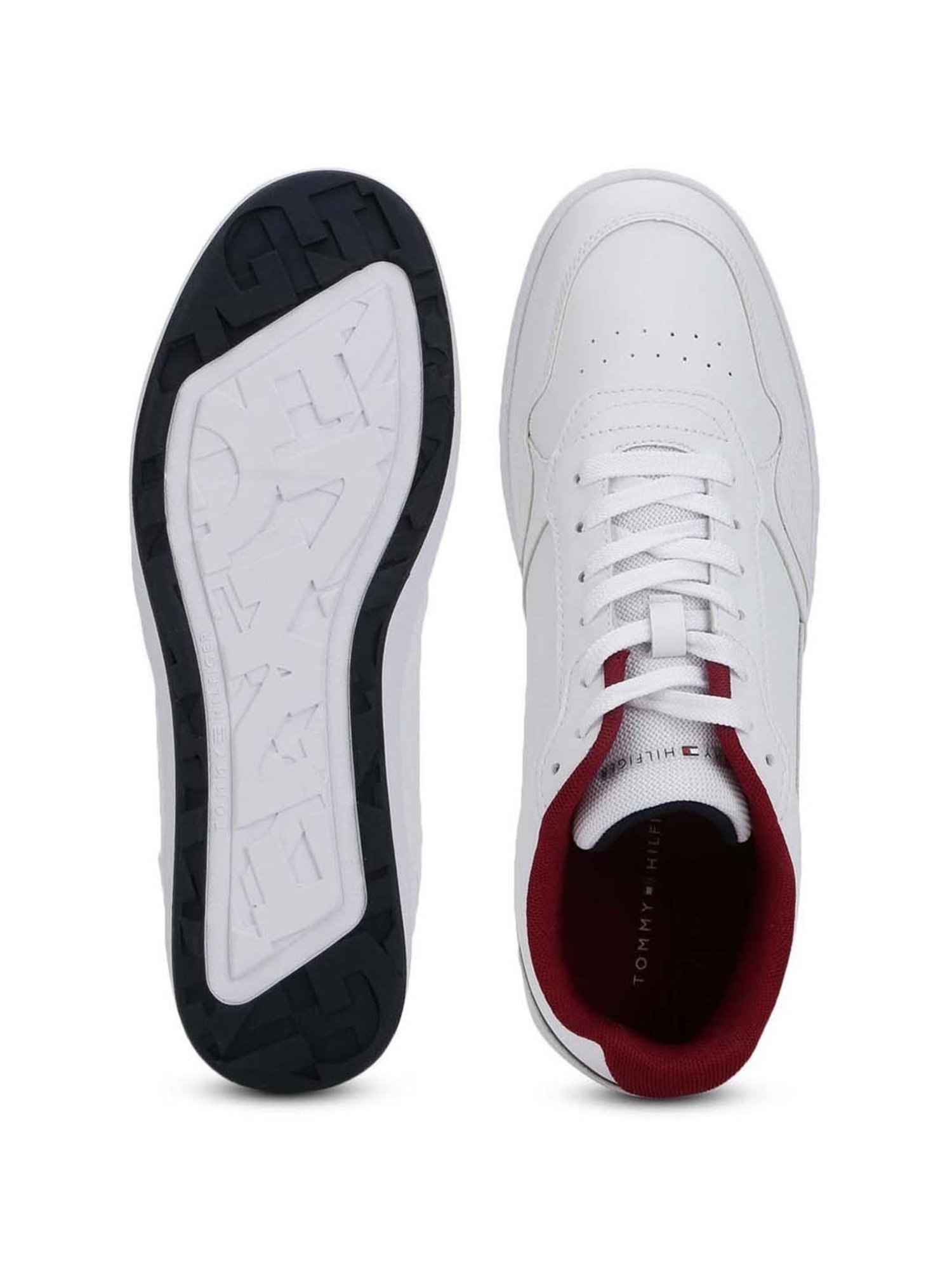 Tommy Hilfiger Men's Modern Cup White Sneakers