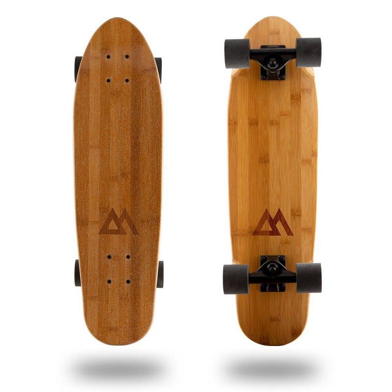 Magneto Boards 27.5" Bamboo Mini Cruiser Skateboard