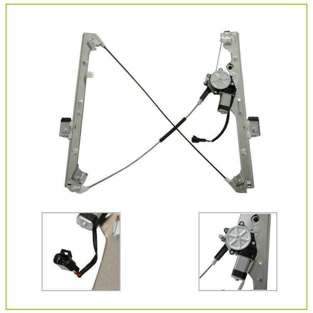 Front Driver Left Window Regulator + Motor for Chevy Silverado Tahoe 1999-2006