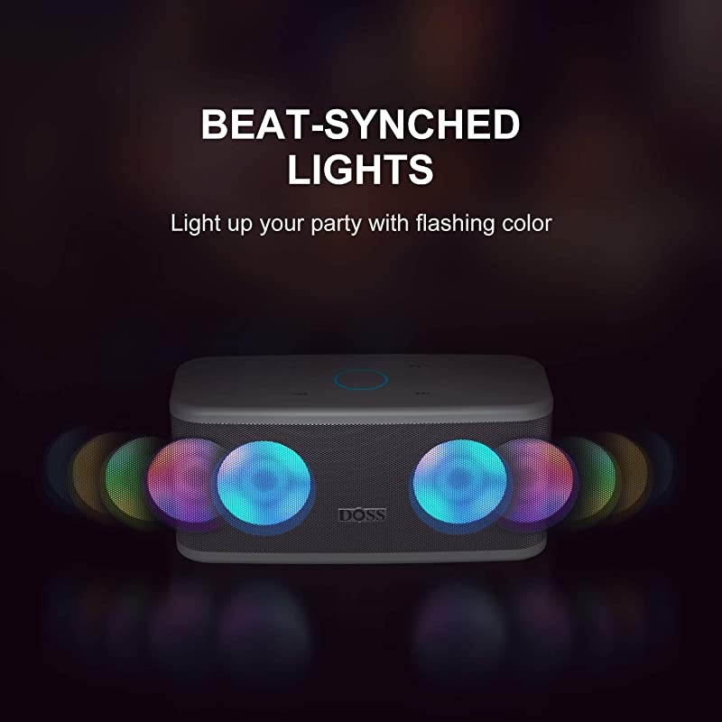 Bluetooth Speakers,  SoundBox Plus Portable Wireless Bluetooth Speaker with 16W HD Sound and Deep Bass, Wireless Stereo Pairing, 20H Playtime, Wireless Speaker for Home, Outdoor, Travel -Black