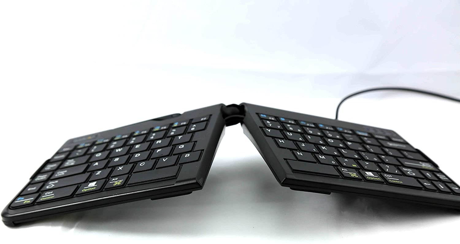 Goldtouch Go!2 Mobile Keyboard - PC & Mac GTP-0044 Plus Jestik Microfiber Cloth - Value Bundle