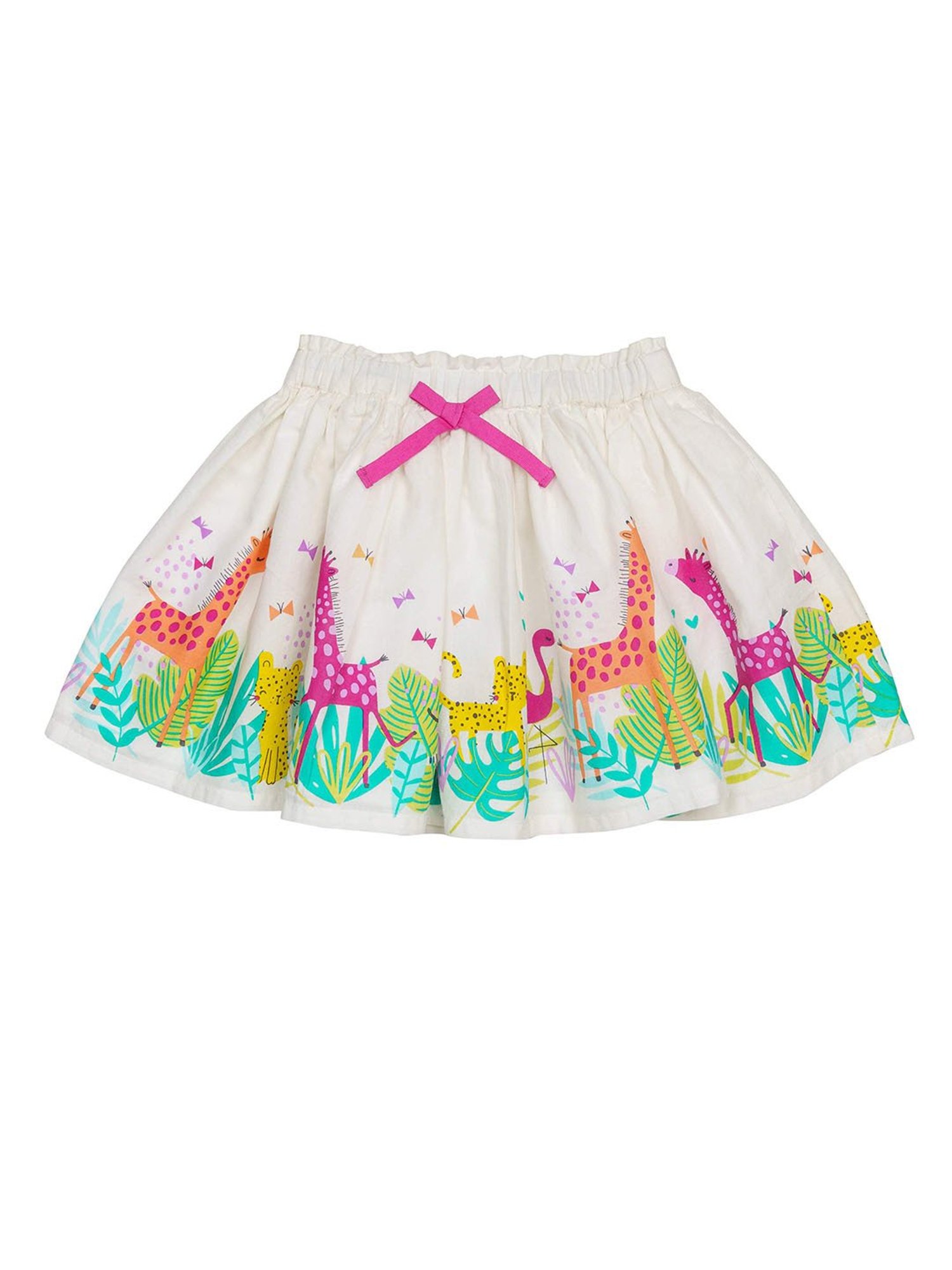 MINIKLUB Kids Blue Cotton Embellished Skirt