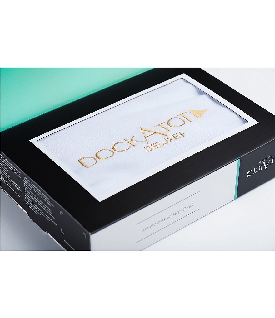 DockATot 0-8 Months Pristine White Deluxe Dock Cover, Stage 1