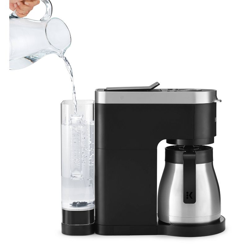 Nespresso Vertuo Plus  Coffee and Espresso Machine by De'Longhi with Aeroccino, Red