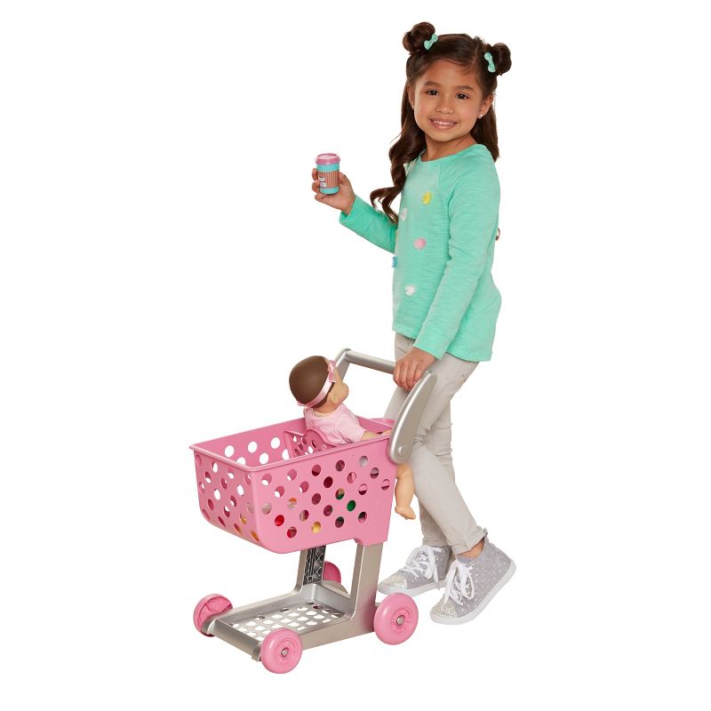 Perfectly Cute Shop and Go Grocery Cart with Accessories