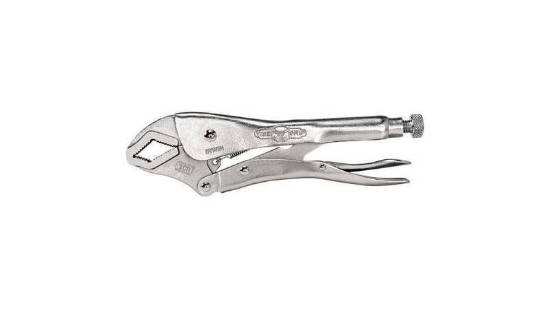 IRWIN VISE-GRIP 1302L3-7CR Locking Pliers,V-Jaw,Plain Grip,7 In. L