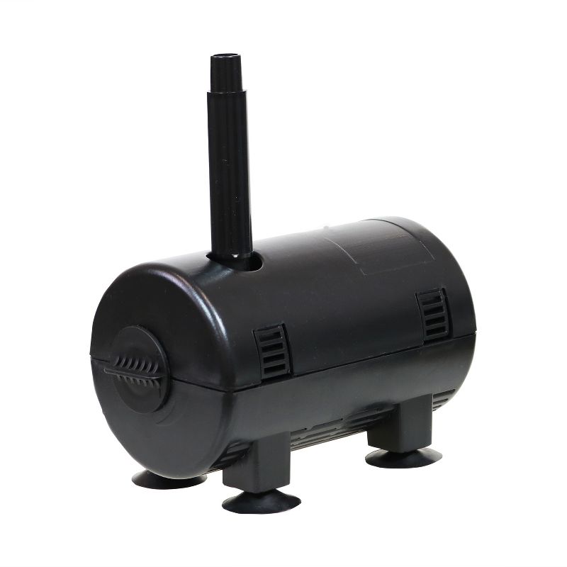 Sunnydaze Outdoor Solar Powered Water Pump and Panel Bird Bath Fountain Kit with 2 Spray Heads - 132 GPH - 56"