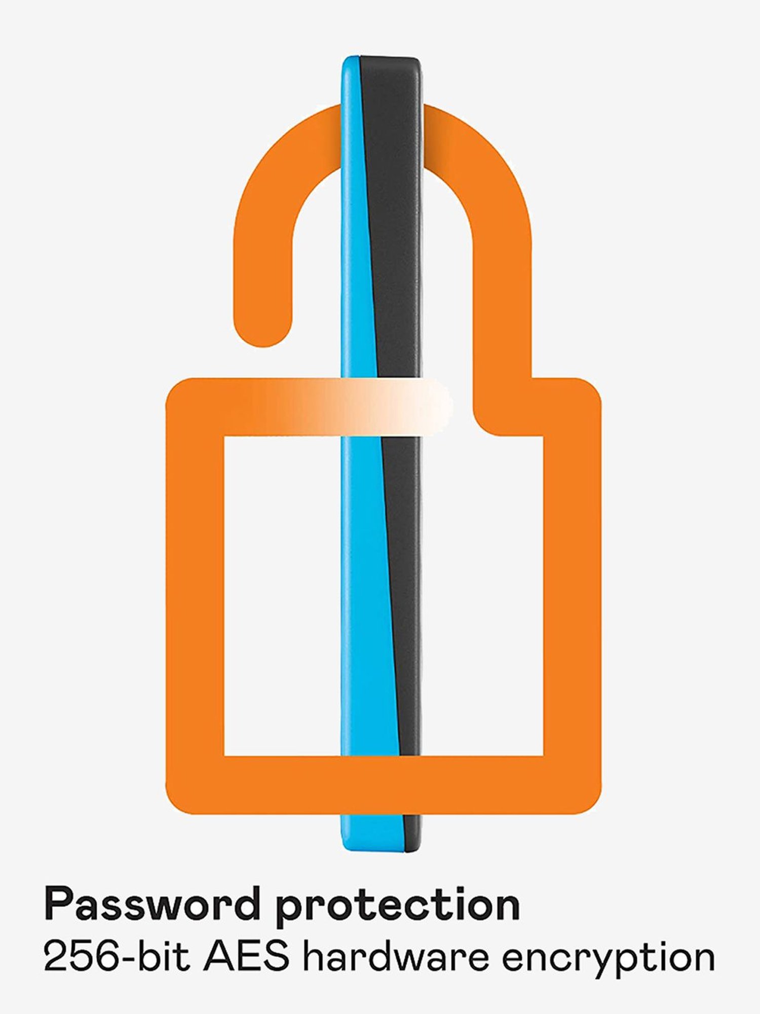 Seagate One Touch 1TB External HDD with Password - Silver, for Win & Mac - STKY1000401