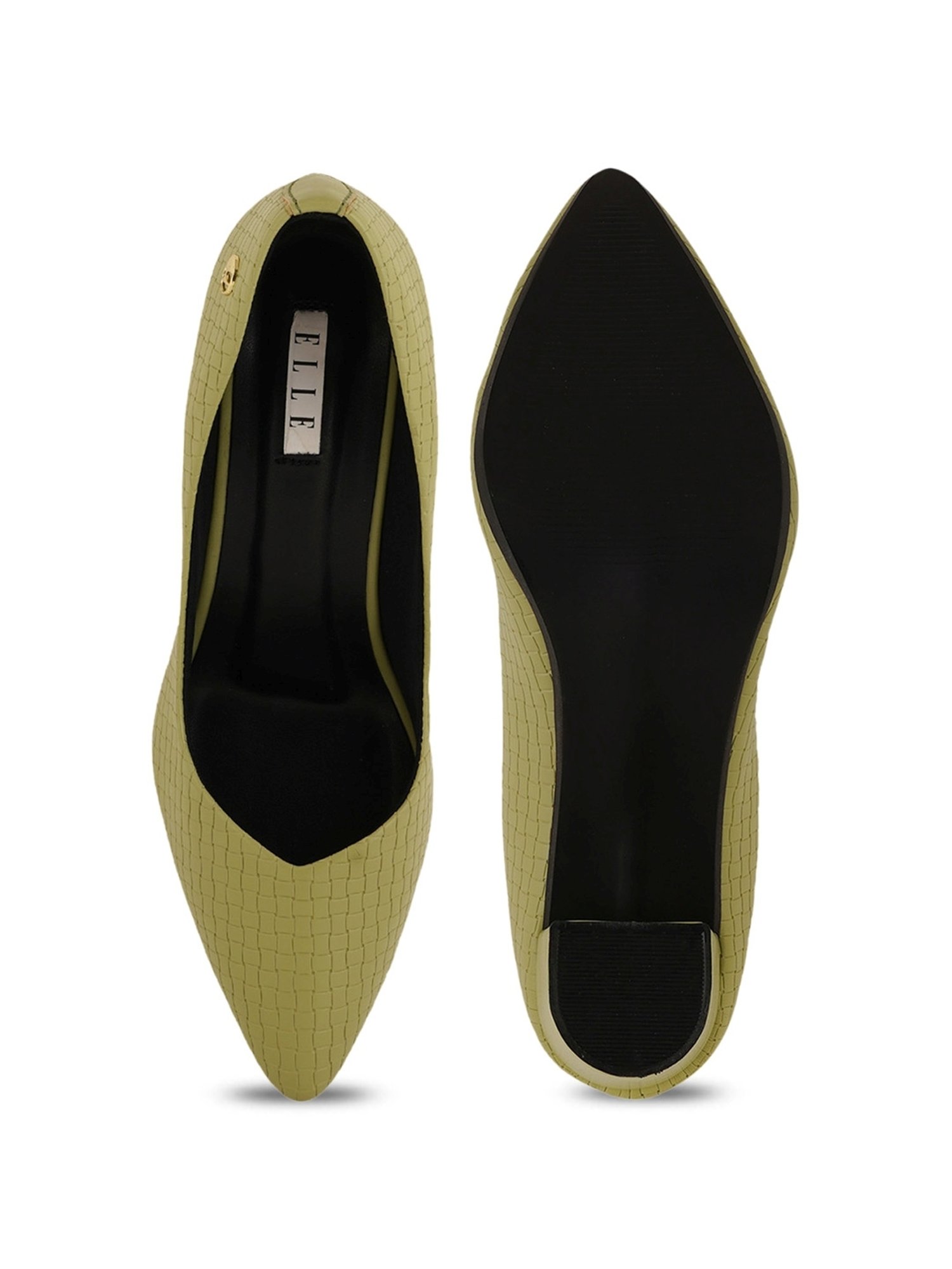 Elle Women's Green Casual Pumps