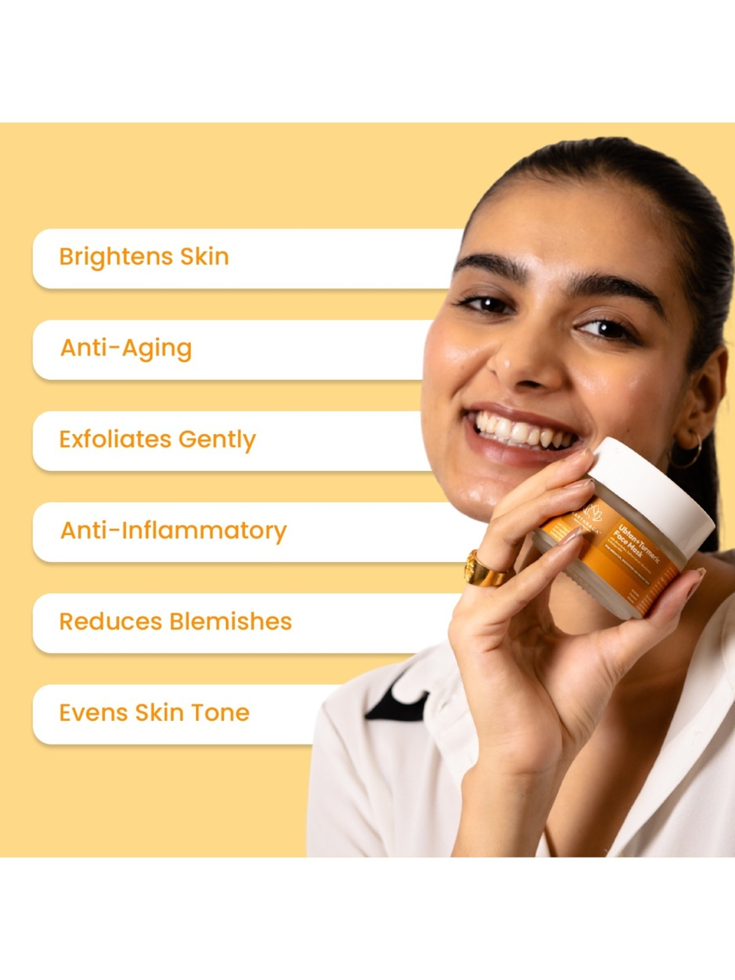 Earthraga Ubtan + Turmeric Face Mask - 100 gm