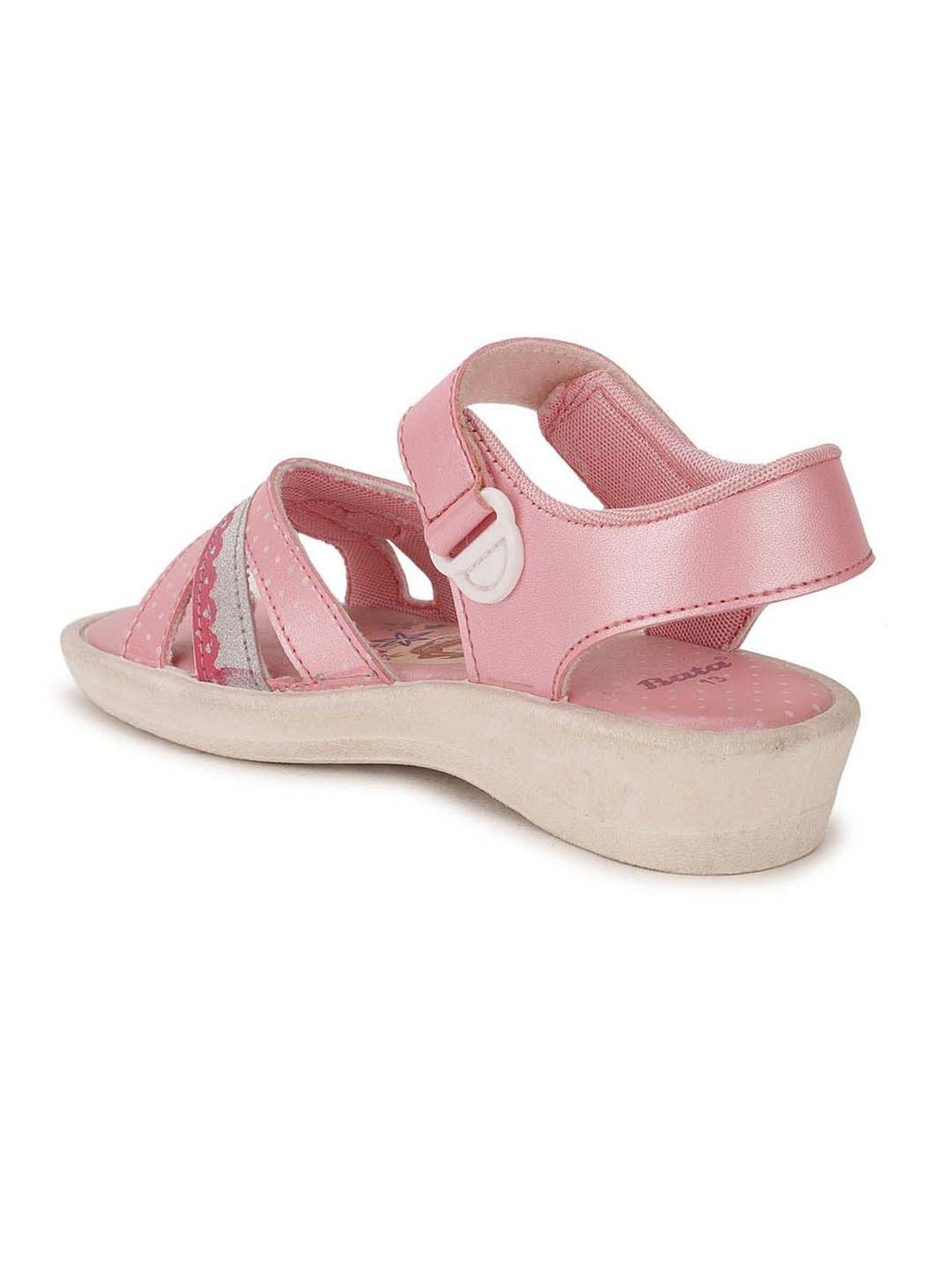 Bubblegummers by Bata Kids Pink Ankle Strap Sandals