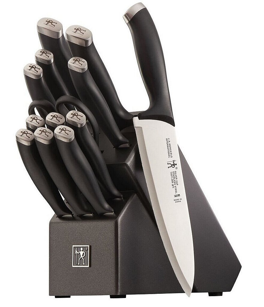 Zwilling J.A. Henckels Silvercap 14-Piece Knife Cutlery Block Set
