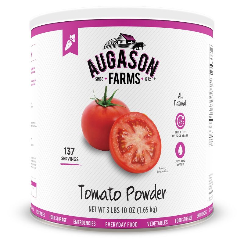 Augason Farms Gluten Free All-Natural Tomato Powder - 58oz