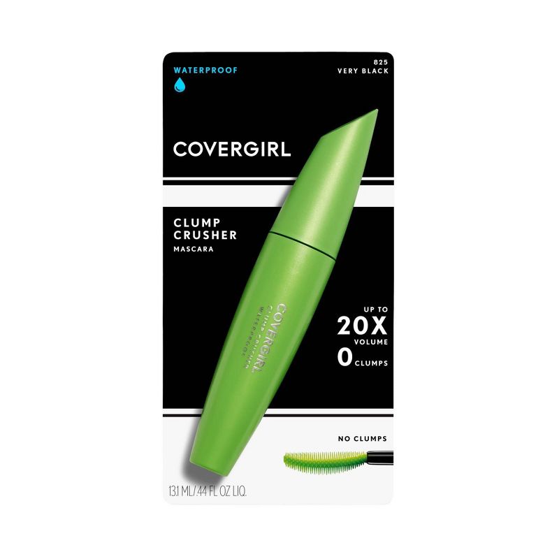 COVERGIRL Clump Crusher Waterproof Mascara - 825 Very Black - 0.44 fl oz