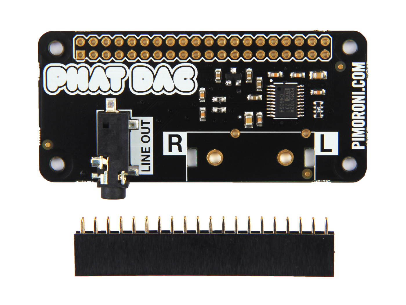 1pc Pimoroni pHAT DAC