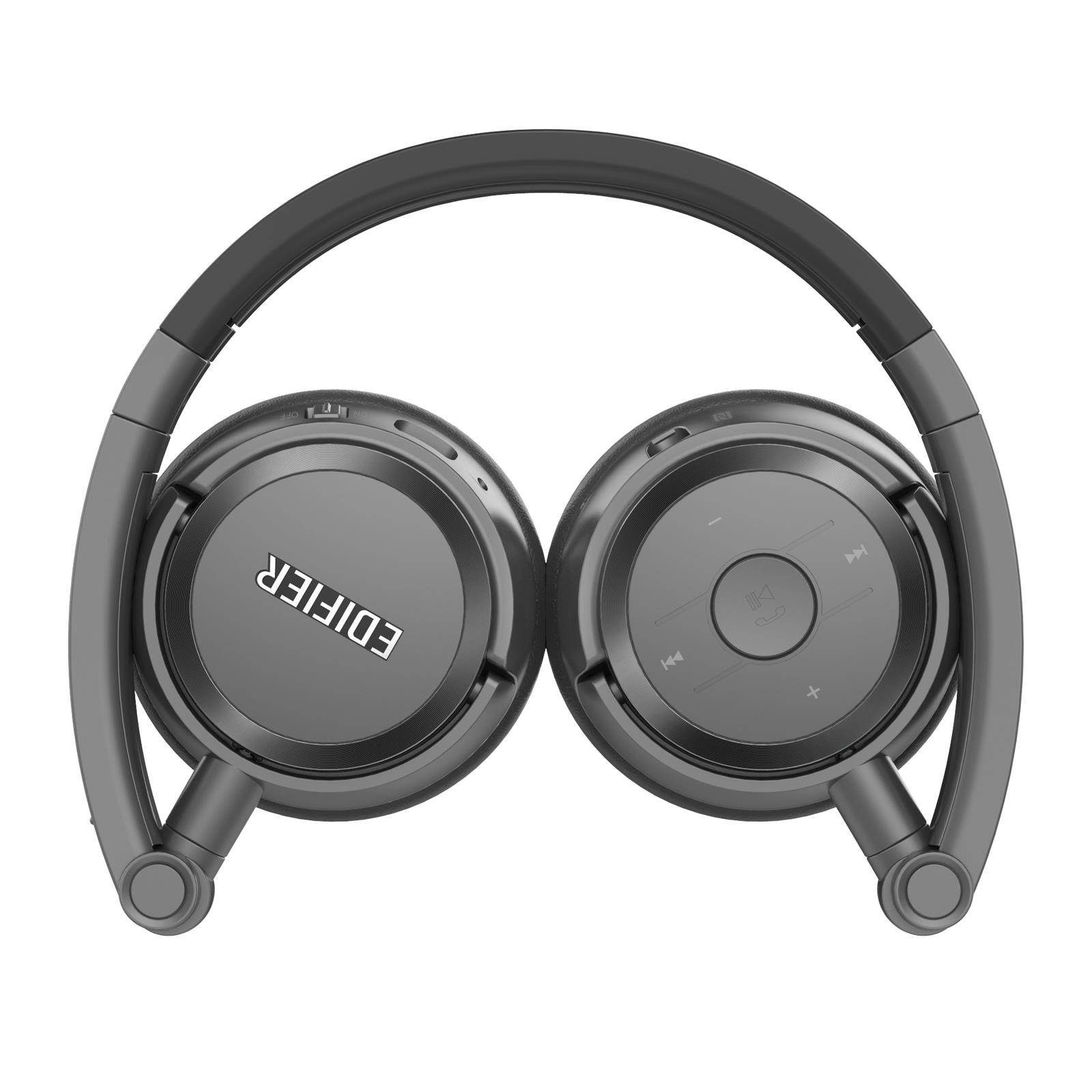 Edifier W675BT On-ear Bluetooth v4.1 Headphones Foldable with NFC Connect 40mm Drivers - Grey